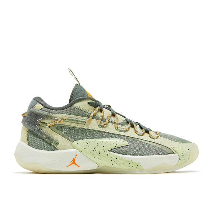 ナイキ エアジョーダン Air Jordan 【 Jordan Luka 2 \u0027Olive Aura\u0027 Men Olive Aura/Vivid Orange/Oil Green 】 メンズ olive オリーブ 雰囲気 orange 橙・オレンジ色 green 緑・緑であること