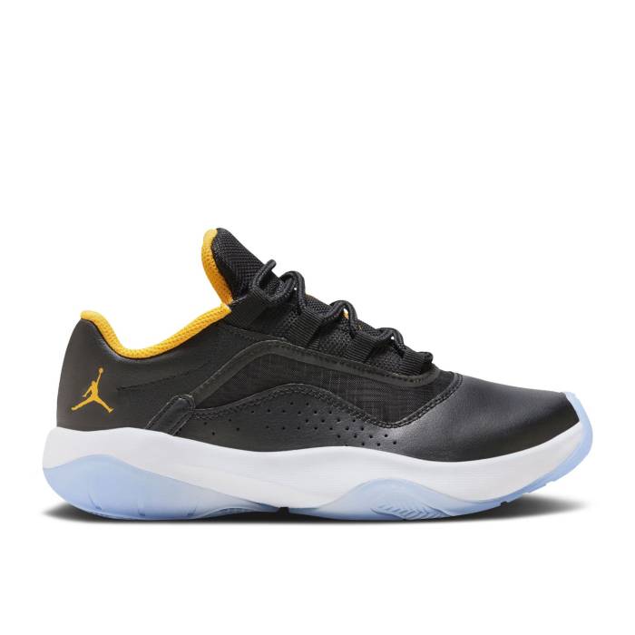 ナイキ エアジョーダン Air Jordan 【 Jordan 11 Cmft Low ガウス \u0027Black Taxi\u0027 Youth Black/Taxi/White 】 御坊っちゃん キッズ 黒いこと 黒いこと 白いこと 白いこと キッズファッション-靴-スニーカー