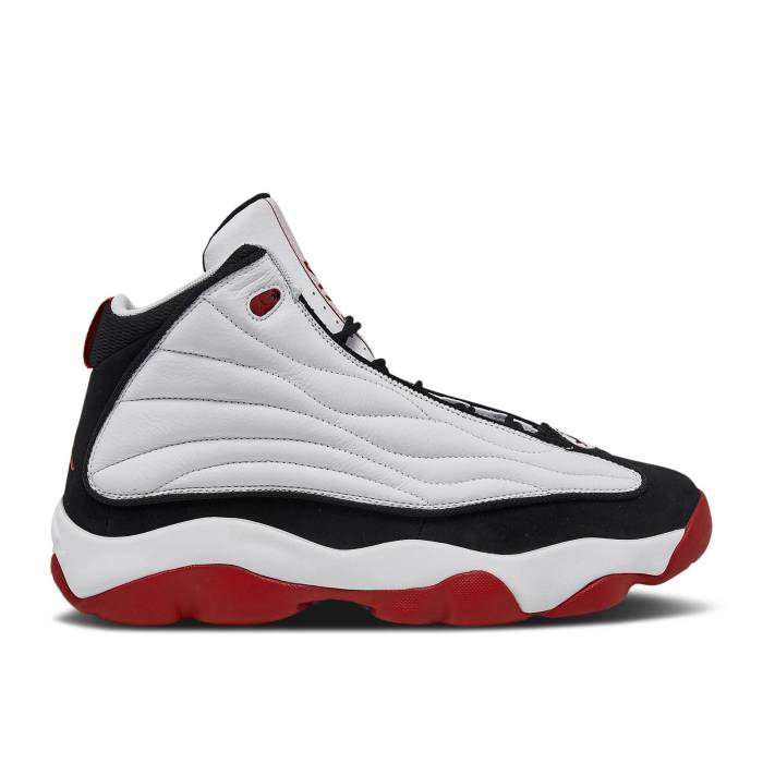 ナイキ エアジョーダン Air Jordan 【 Jordan Pro Strong \u0027White Black Gym Red\u0027 Men White/Gym Red/Black 】 労働者階級 黒いこと 黒いこと メンズ 白いこと 白いこと Red 赤・赤いこと 黒いこと 黒いこと