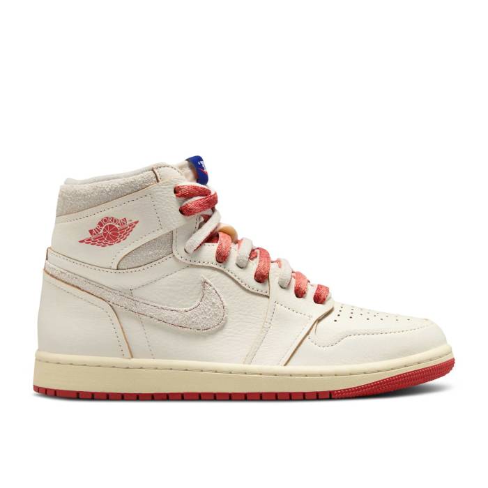 シューズ(女性用) Air Jordan 1 Retro High White Snake 楽天市場】NIKE WMNS AIR JORDAN 1 RETRO HI PRM 