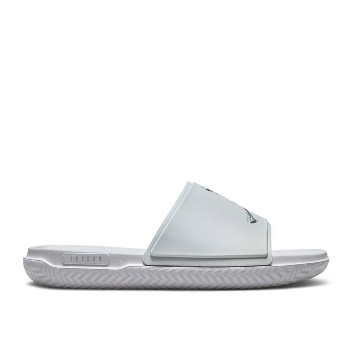 ナイキ　エアジョーダン Air Jordan 【 Jordan Jumpman Slide 'Neutral Grey Metallic Silver' Men Neutral Grey/Metallic Silver 】 Jumpman ジャンプマン Slide サンダル 灰色 グレー メンズ 灰色 グレー Silver 銀色・シルバ｜スニケス