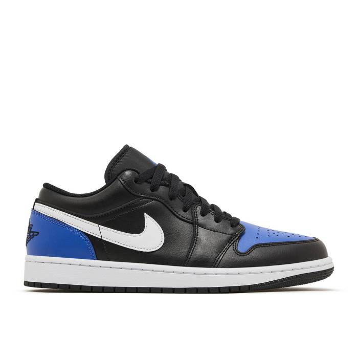 ナイキ エアジョーダン Air Jordan 【 Jordan 1 Low 'Black Royal Toe' Men Black/White/Game Royal 】 メンズ 黒色 ブラック 白色 ホワイト Game ゲーム|スニケス