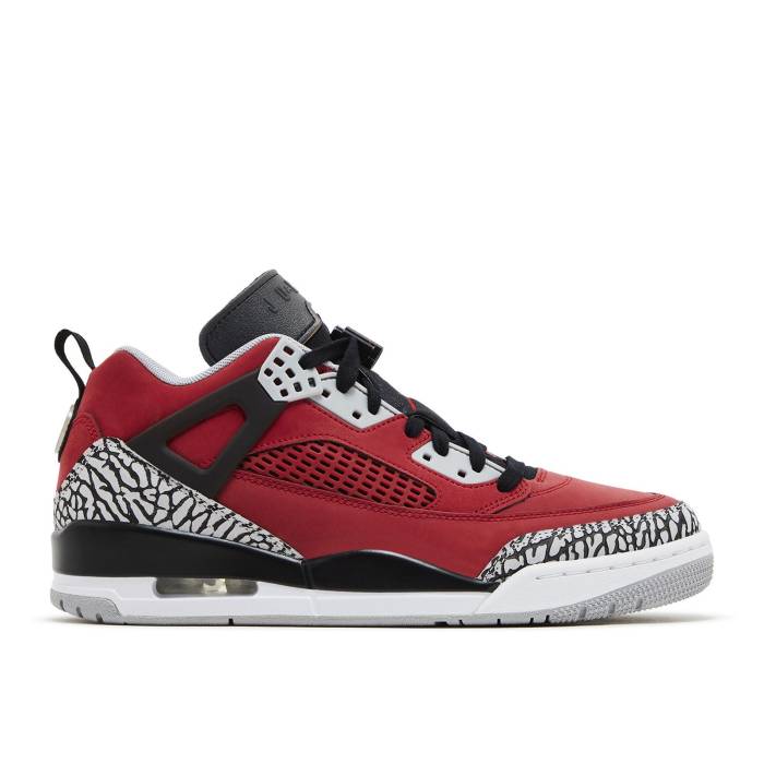 ナイキ エアジョーダン Air Jordan 【 Jordan Spizike Low \u0027Toro\u0027 Men Gym Red/Black/Wolf Grey/Cool Grey 】 メンズ Red 赤・赤いこと 黒いこと 黒いこと 薄墨色 薄墨色 冷やりとした