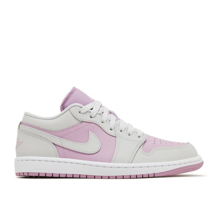 ナイキ　エアジョーダン Air Jordan 【 Wmns Jordan 1 Low 'Orchid Neutral Grey' Women Orchid/Neutral Grey/White 】 レディース 灰色 グレー 白色 ホワイト