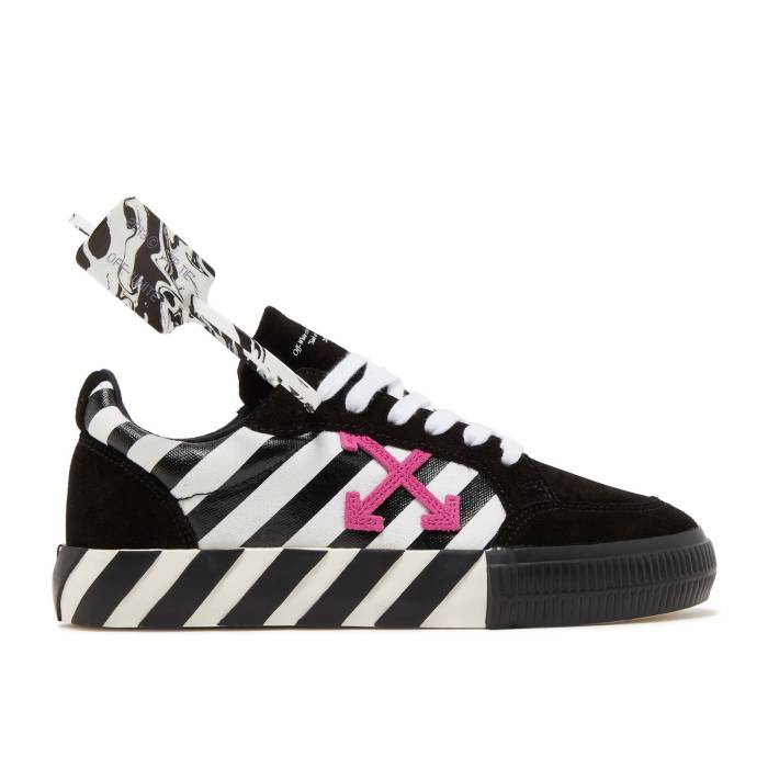 オフホワイト Off-White 【 Wmns Vulc Sneaker 'Black Violet' Women Black/Violet 】 靴 スニーカー レディース 黒色 ブラック 紫・バイオレット