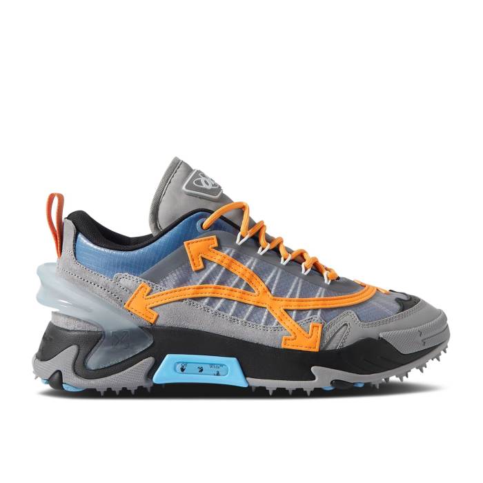 象牙色 Off-White 【 Odsy-2000 \u0027Grey Orange\u0027 Men Grey/Orange 】 メンズ 薄墨色 薄墨色 orange 橙・オレンジ色 スニーカー-靴