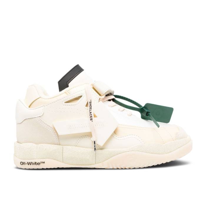 象牙色 Off-White 【 Puzzle Couture Low \u0027White\u0027 Men White/White 】 メンズ 白いこと 白いこと