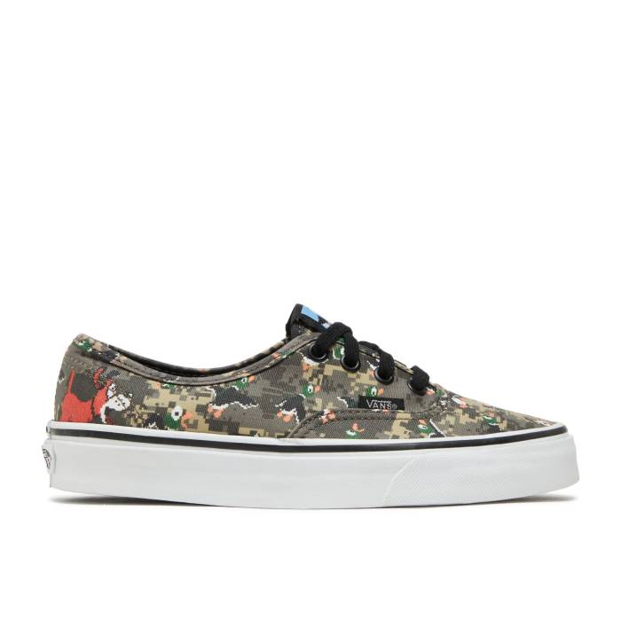 ヴァンズ Vans 【 Nintendo X Authentic 'Duck Hunt' Men Duck Hunt/Camo 】 オーセンティック メンズ カモ柄