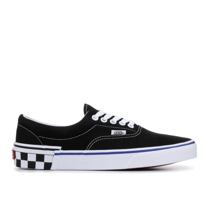 ヴァンズ Vans 【 Era 'Check Block - Black' Men Black/True White 】 メンズ 黒色 ブラック 白色 ホワイト