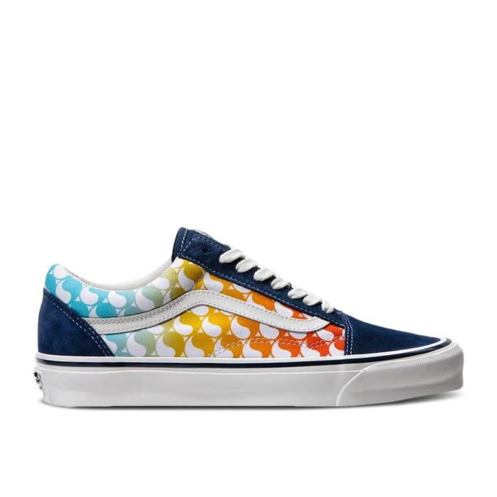 ヴァンズ Vans 【 Free & Easy X Og Old Skool Lx 'Yin Yang' Men Dress Blues/Multi-Color 】 フリー メンズ ドレス ブルース 24,140円