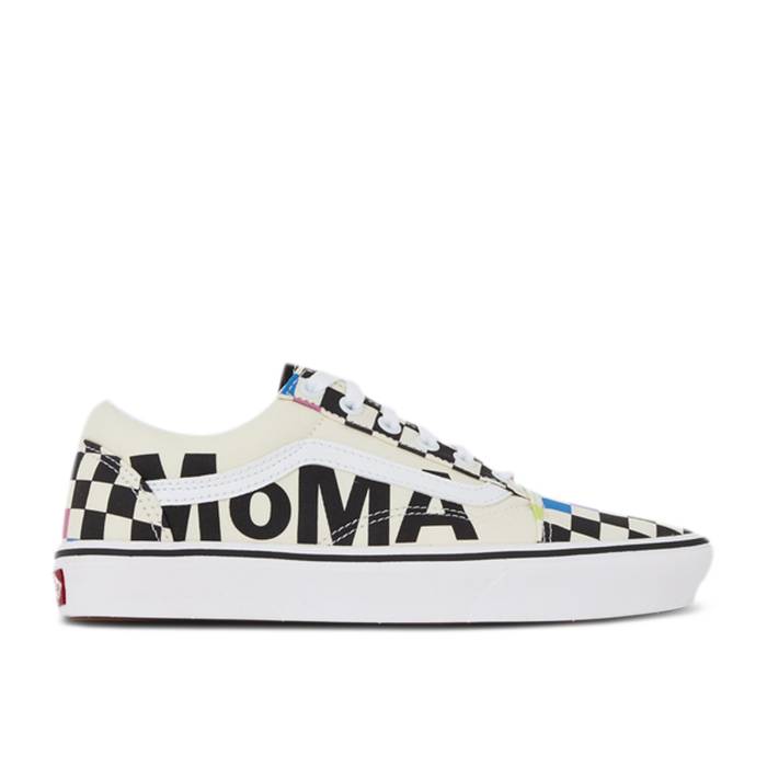 ヴァンズ Vans 【 Moma X Comfycush Old Skool \u0027Colorful Checkerboard\u0027 Men Brand 】 メンズ
