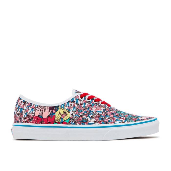 ヴァンズ Vans 【 Where Waldo? X Authentic Land Of Waldos Men Multi-Color 】 オーセンティック メンズ