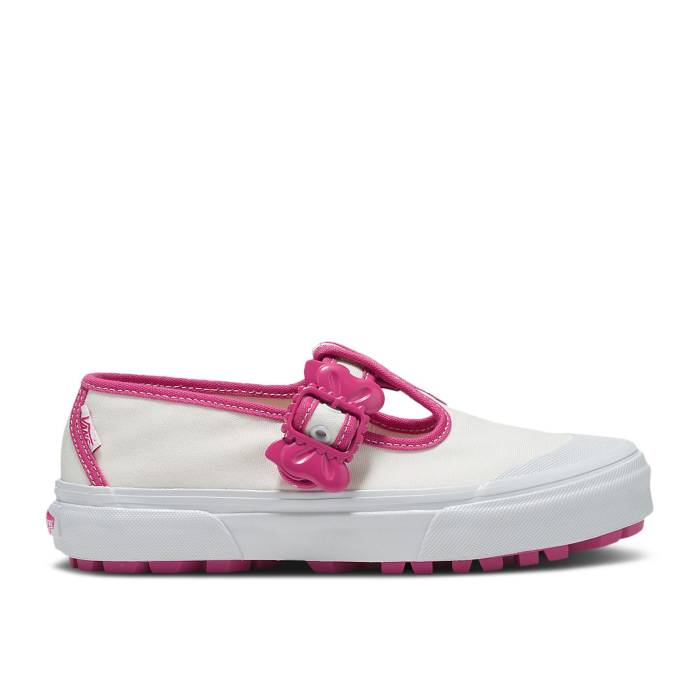 ヴァンズ Vans 【 Barbie X Style 93 Dx \u0027White Pink\u0027 Men White/Pink 】 メンズ 白いこと 白いこと pink サクラ色