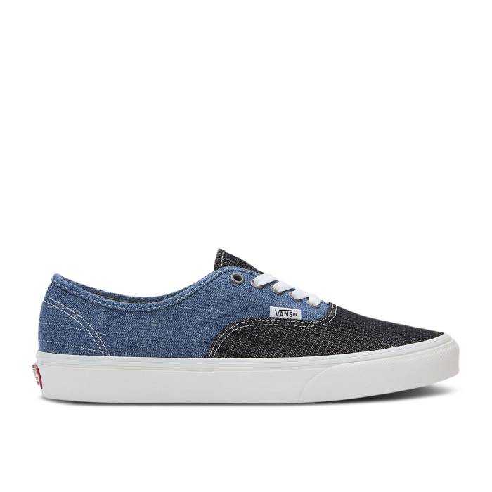 ヴァンズ Vans 【 Authentic 'Threaded Denim - Blue Black' Men Threaded Denim Blue/White 】 オーセンティック デニム 青色 ブルー メンズ デニム 青色 ブルー 白色 ホワイト