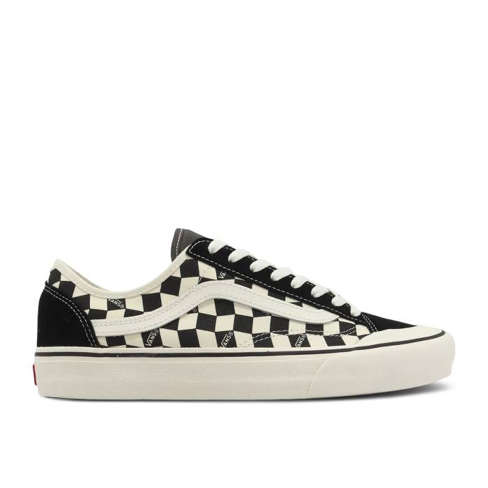 ヴァンズ Vans 【 Style 136 Decon Vr3 Sf \u0027Checkerboard - Black Marshmallow\u0027 Men Black/Marshmallow 】 黒いこと 黒いこと メンズ 黒いこと 黒いこと