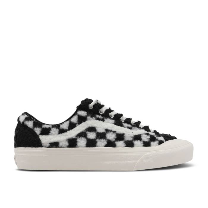 ヴァンズ Vans 【 Style 136 Decon Sf Vr3 \u0027Sherpa Checkerboard\u0027 Men Black/White 】 メンズ 黒いこと 黒いこと 白いこと 白いこと