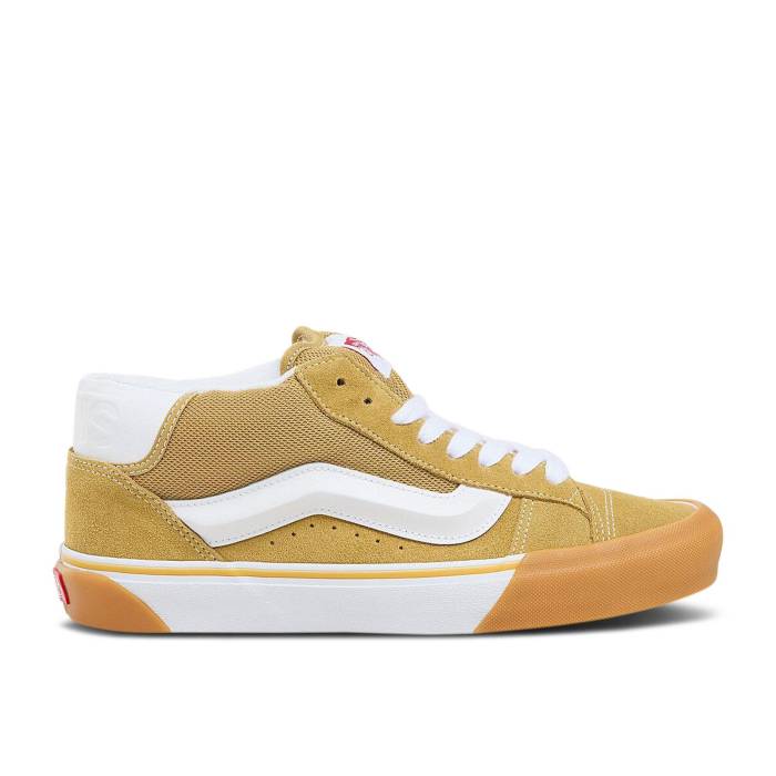 ヴァンズ Vans 【 Knu Mid \u0027Khaki Gum\u0027 Men Khaki/Gum 】 ミッド メンズ カーキ