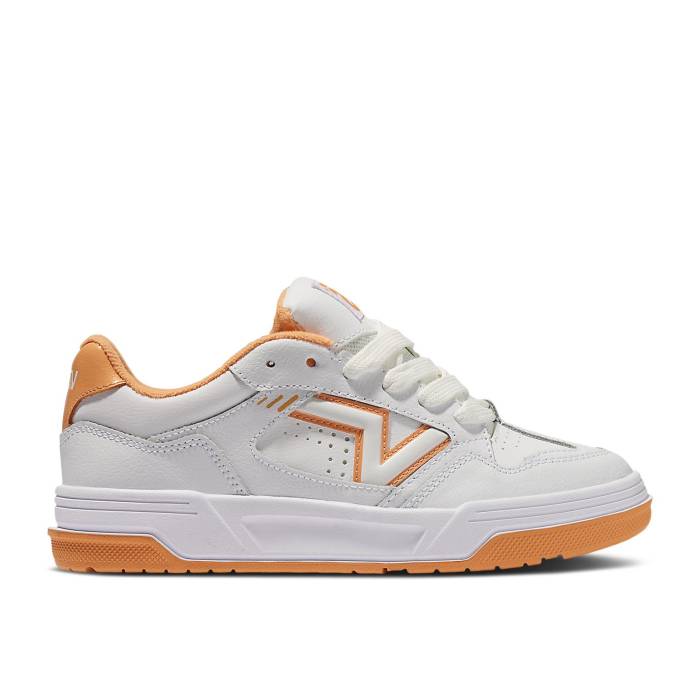 ヴァンズ Vans 【 Upland \u0027White Orange\u0027 Men White/Orange 】 メンズ 白いこと 白いこと orange 橙・オレンジ色