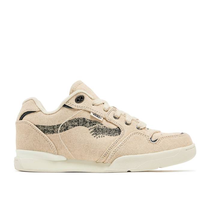 ヴァンズ Vans 【 Notre X Rowley Xlt Lx \u0027Linen Silver\u0027 Men Linen/Silver 】 メンズ Silver しろがね色・しろがね色