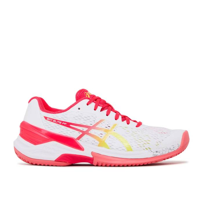 アシックス Asics 【 Wmns Sky Elite Ff 'White Laser Pink' Women White/Laser Pink 】 スカイ エリート Laser レーザー レディース 白色 ホワイト Laser レーザー pink ピンク