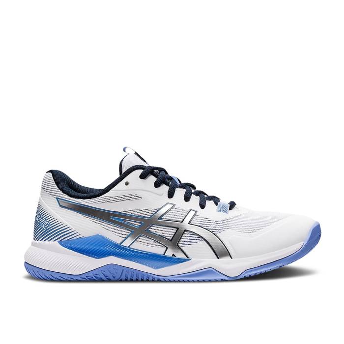 アシックス Asics 【 Wmns Gel Tactic 'White Periwinkle Blue' Women White/Periwinkle Blue 】 タクティック レディース 白色 ホワイト 青色 ブルー