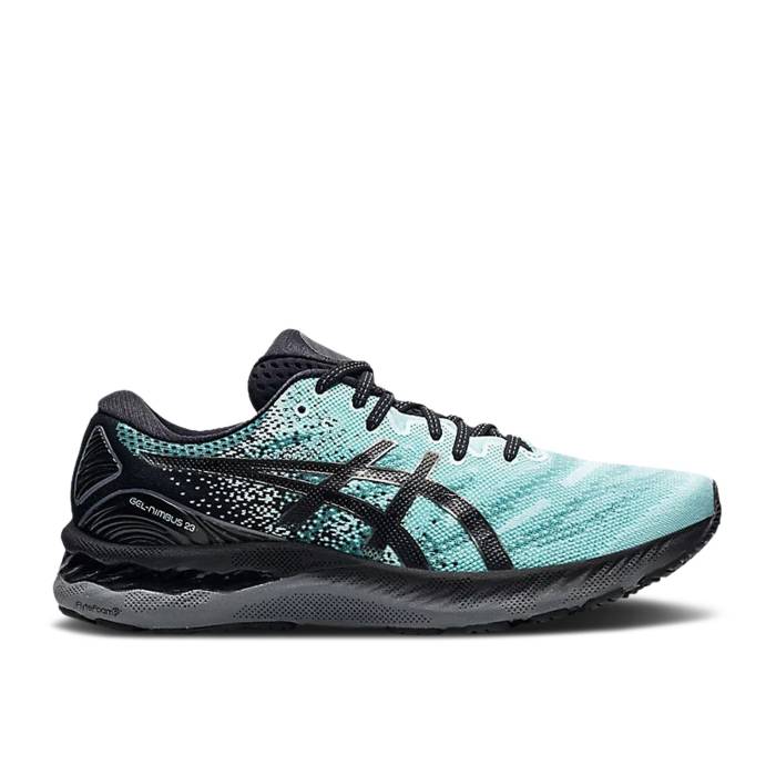 アシックス Asics 【 Gel Nimbus 23 \u0027Clear Blue Gunmetal\u0027 Men Clear Blue/Gunmetal 】 青味 青み メンズ 青味 青み