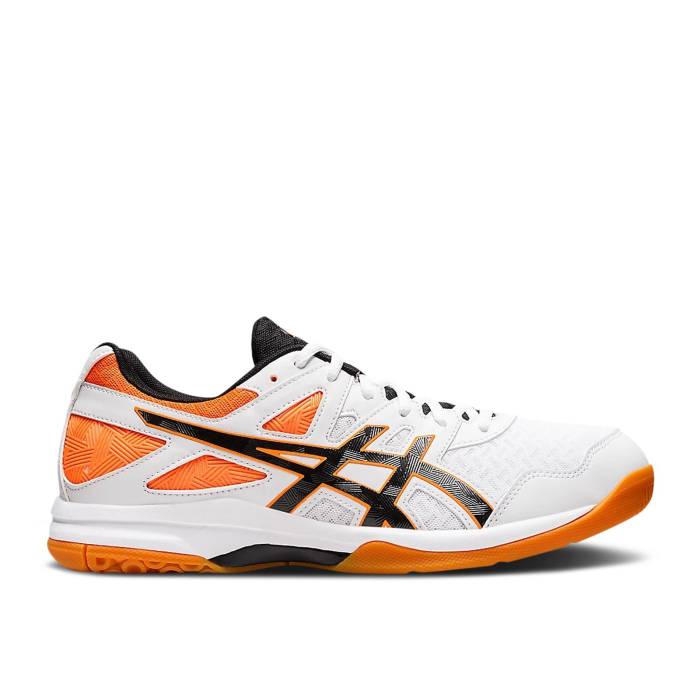 アシックス Asics 【 Gel Task 2 White Shocking Orange Men White/Shocking Orange 】 メンズ 白色 ホワイト orange 橙・オレンジ