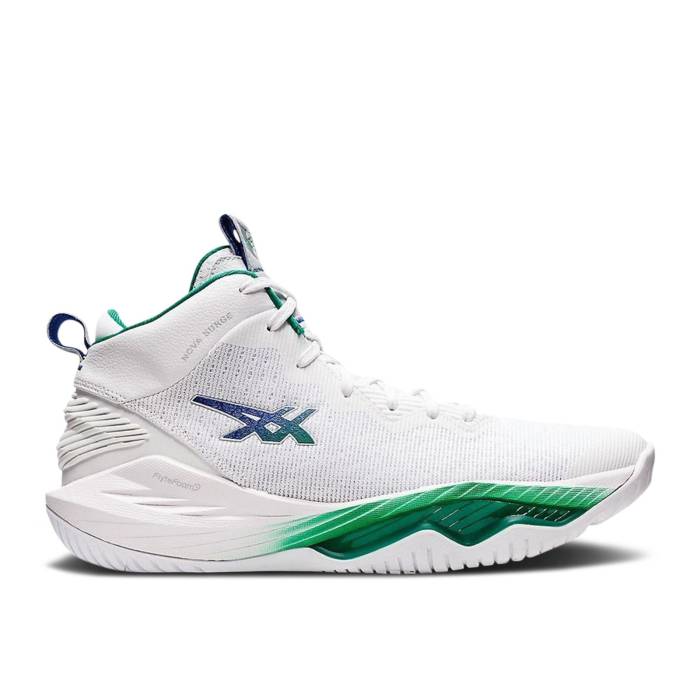 アシックス Asics 【 Nova Surge 2 'White Kale' Men White/Kale 】 メンズ 白色 ホワイト