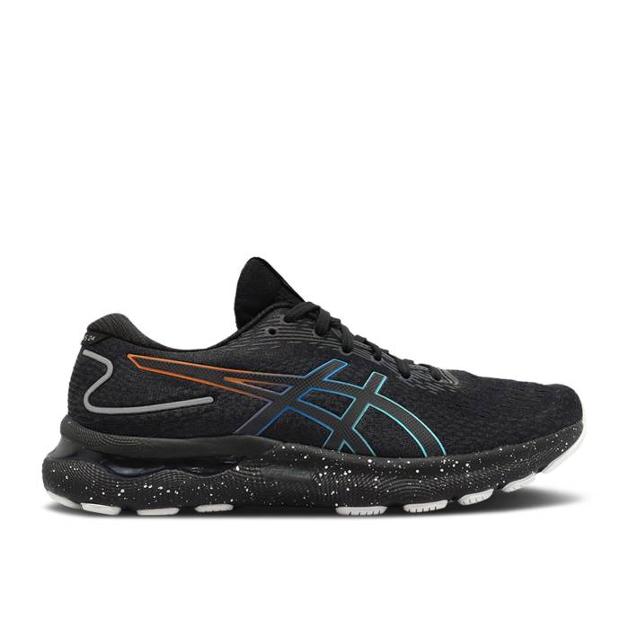 アシックス Asics 【 Gel Nimbus 24 Lite Show \u0027Black\u0027 Men Black/Black 】 点火装置 メンズ 黒いこと 黒いこと