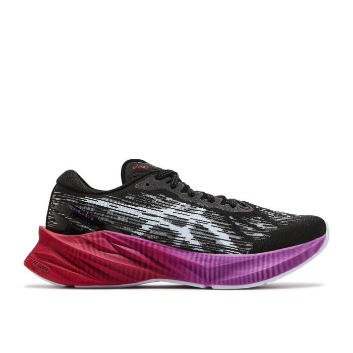 アシックス Asics 【 Wmns Novablast 3 'Black Soft Sky' Women Black/Soft Sky 】 レディース 黒色 ブラック スカイ