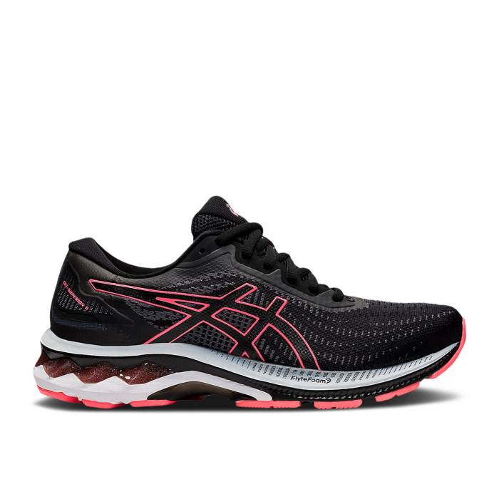 アシックス Asics 【 Wmns Gel Superion 5 \u0027Black Blazing Coral\u0027 Women Black/Blazing Coral 】 レディース 黒いこと 黒いこと