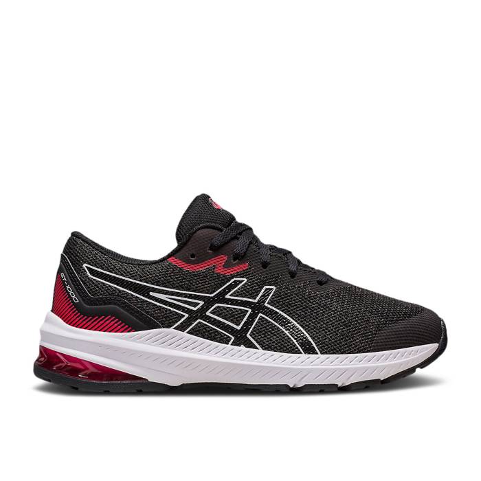 アシックス Asics 【 Gt 1000 11 Gs 'Black Electric Red' Youth Black/Electric Red 】 ジュニア キッズ 黒色 ブラック Red 赤・レッド|スニケス