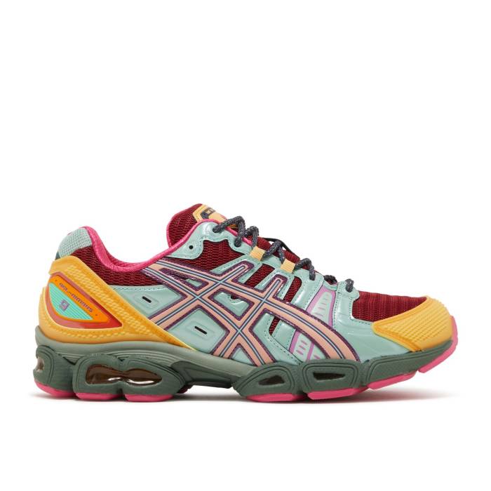 アシックス Asics 【 Brain Dead X Gel Nimbus 9 Rio Red Apricot Men Rio Red/Almost Apricot 】 Red 赤・レッド メンズ リオ Red 赤・レッド