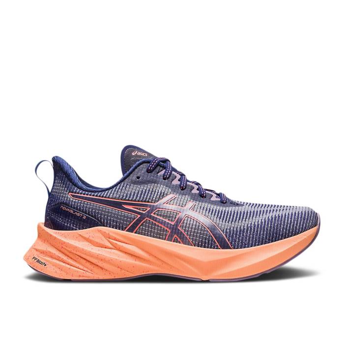 アシックス Asics 【 Wmns Novablast 3 Le 'Indigo Blue Papaya' Women Indigo Blue/Papaya 】 青色 ブルー レディース 藍色・インディゴ 青色 ブルー|スニケス