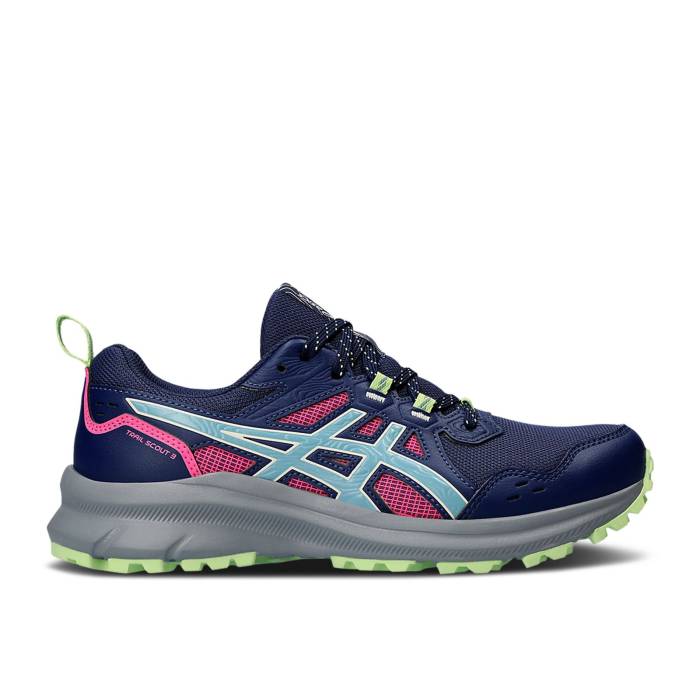 アシックス Asics 【 Wmns Trail Scout 3 \u0027Deep Ocean Gris Blue\u0027 Women Deep Ocean/Gris Blue 】 案内者 レディース ディープ 青味 青み