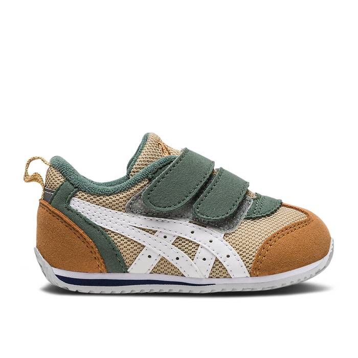 アシックス Asics 【 Idaho Baby 4 Td 'Sand White' Infant Sand/White 】 ベビー 砂色・サンド 白色 ホワイト|スニケス