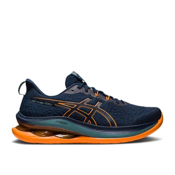 アシックス Asics 【 Gel Kinsei Max 'French Blue Bright Orange' Men French Blue/Bright Orange 】 マックス 青色 ブルー メンズ 青色 ブルー orange 橙・オレンジ|スニケス