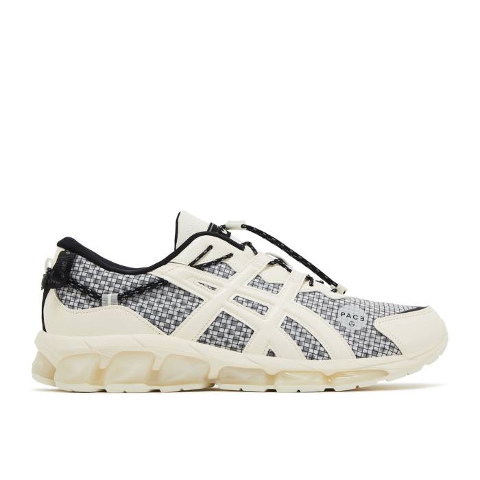 アシックス Asics 【 Pace X Gel Quantum 360 7 \u0027The Brismo\u0027 Men Cream/Black 】 メンズ 皮膚軟化剤 黒いこと 黒いこと
