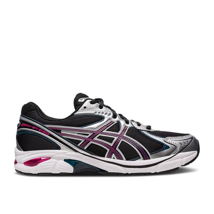 アシックス Asics 【 Gt 2160 Black Silver Pink Men Black/Pure Silver 】 Silver 銀色・シルバー メンズ 黒色 ブラック ピュア Silver 銀色・シルバー
