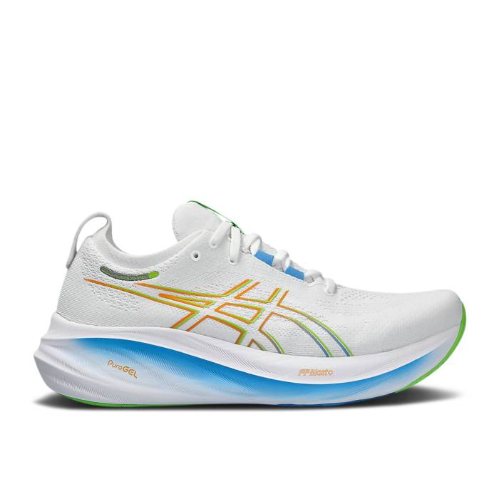 アシックス Asics 【 Gel Nimbus 26 'White Waterscape' Men White/Waterscape 】 メンズ 白色 ホワイト｜スニケス