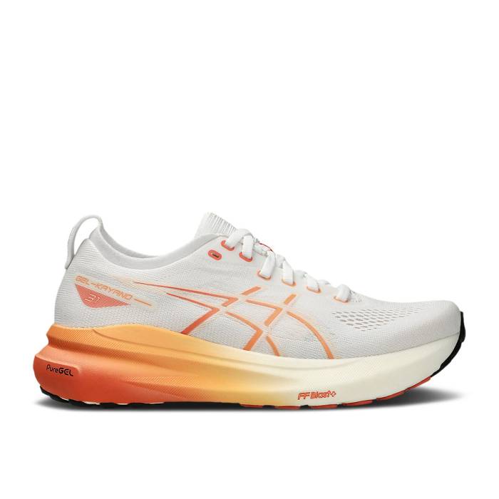 アシックス Asics 【 Wmns Gel Kayano 31 'White Faded Orange' Women White/Faded Orange 】 レディース 白色 ホワイト orange 橙・オレンジ