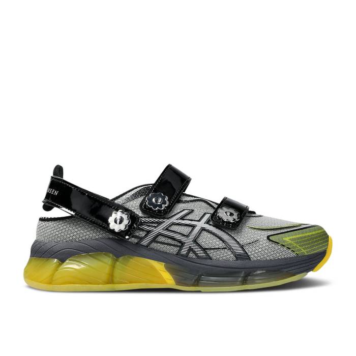 アシックス Asics 【 Cecilie Bahnsen X Gel Quantum 360 8 \u0027Silver Black Yellow\u0027 Men Silver/Black 】 黒いこと 黒いこと メンズ Silver しろがね色・しろがね色 黒いこと 黒いこと