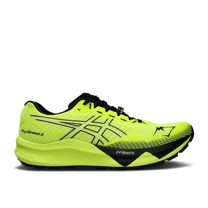 アシックス Asics 【 Fuji Speed 3 afety Yellow Black Men Safety Yellow/Black 】 Speed スピード yellow 黄色・イエロー メンズ yellow 黄色・イエロー 黒色 ブラック