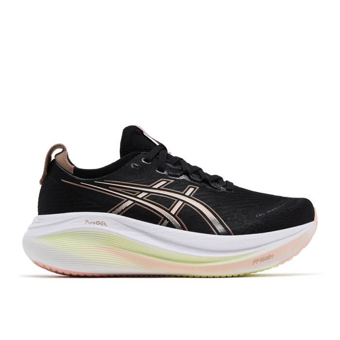 アシックス Asics 【 Wmns Gel Nimbus 27 \u0027Black Breeze\u0027 Women Black/Breeze 】 レディース 黒いこと 黒いこと