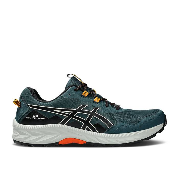 アシックス Asics 【 Gel Venture 10 \u0027Saxon Green\u0027 Men Saxon Green/Black 】 メンズ green 緑・緑であること 黒いこと 黒いこと