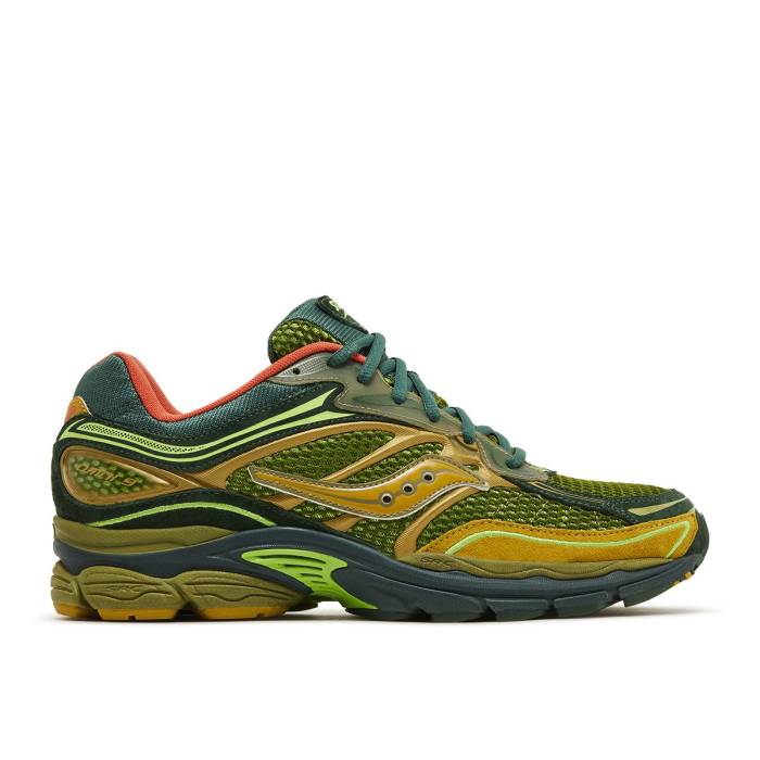 サッカニー Saucony 【 Starcow X Progrid Omni 9 \u0027Nature Acts, Man Does\u0027 Men Green/Orange 】 オムニ メンズ green 緑・緑であること orange 橙・オレンジ色