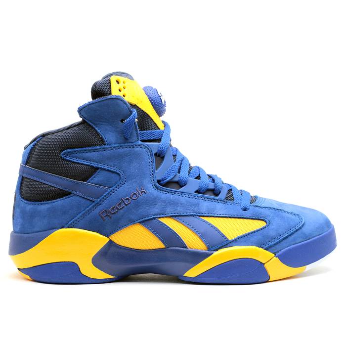 リーボック Reebok 【 Shaq Attaq 'Packer Shoes' Men Rbk Royal/Navy/Yellow 】 シャック メンズ 紺色 ネイビー yellow 黄色・イエロー|スニケス
