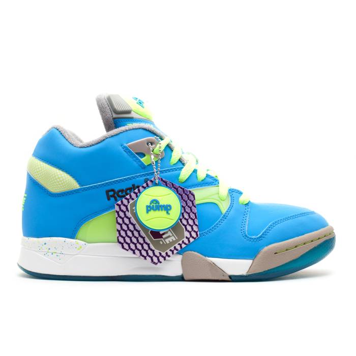 リーボック Reebok 【 Court Victory Pump Uni 'U.s. Open' Men Azure Blue/Oyster/White 】 コート Victory ビクトリー ポンプ メンズ アズール 青色 ブルー 白色 ホワイト