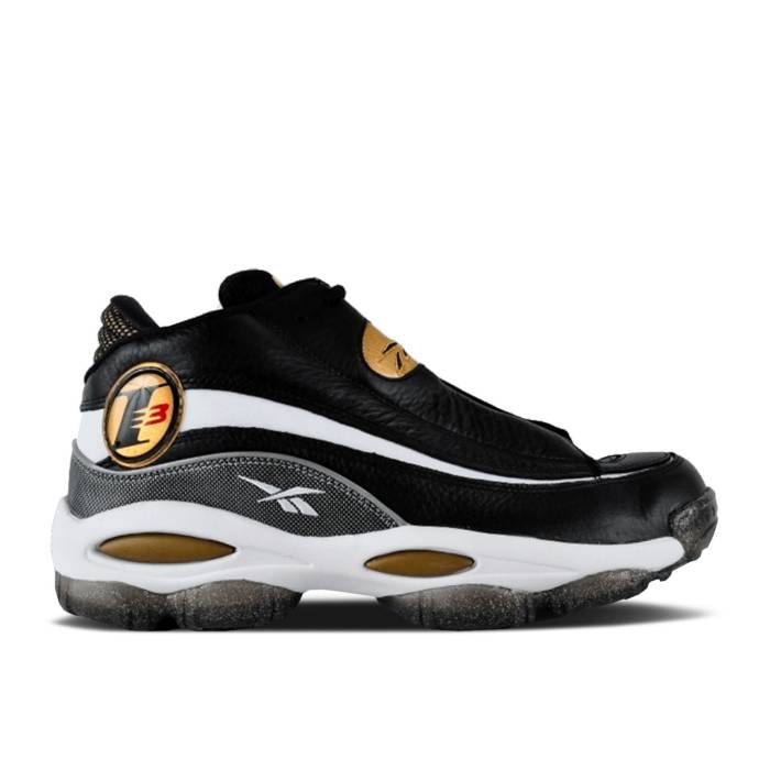 リーボック Reebok 【 The Answer Dmx 10 \u0027Black White Gold\u0027 Men Black/White/Metallic Gold/Red 】 受け答え 白いこと 白いこと メンズ 黒いこと 黒いこと 白いこと 白いこと ゴールド Red 赤・赤いこと