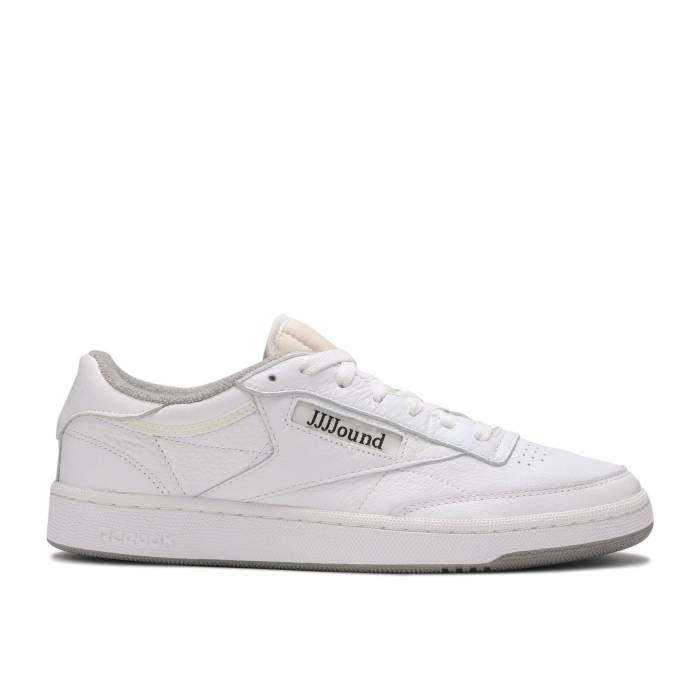 リーボック Reebok 【 Jjjjound X Club C 85 White Men White/Space Grey/Chalk 】 クラブ メンズ 白色 ホワイト 灰色 グレー